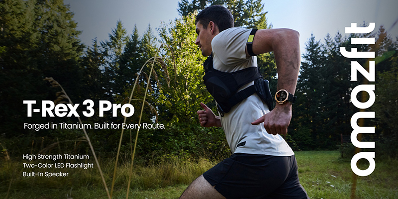Amazfit представил T-Rex 3 Pro