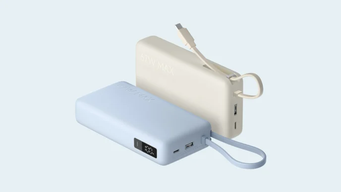Новый пауэрбанк Xiaomi 20 000 мАч с кабелем-петля и быстрой зарядкой